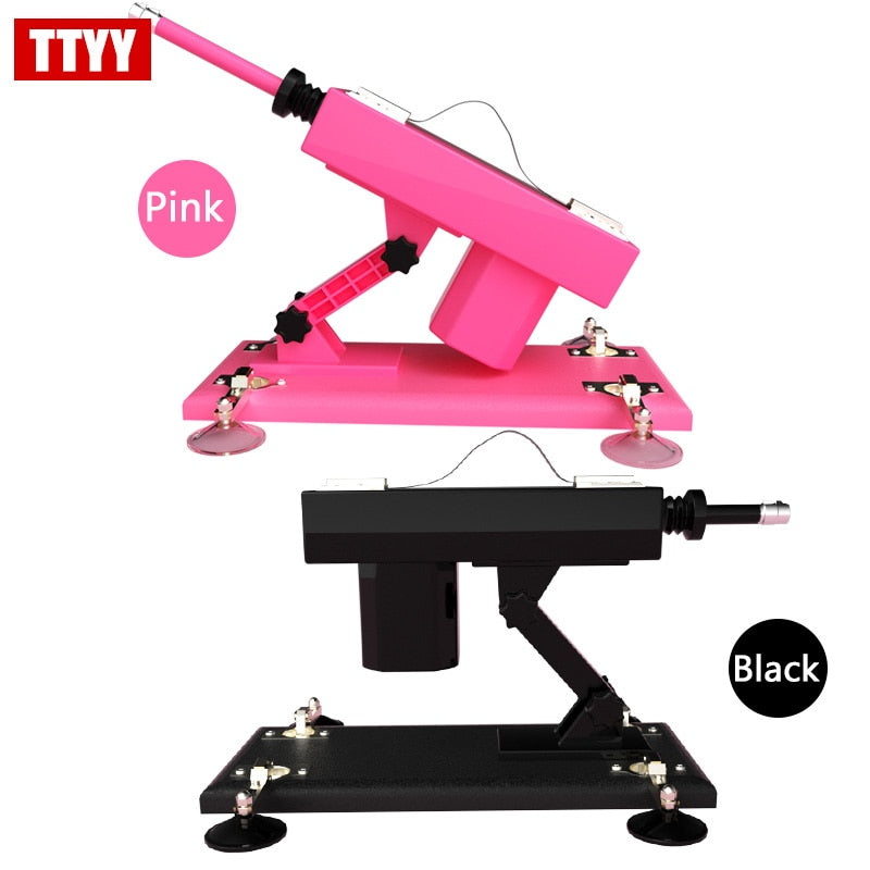 Sex Machine Female Masturbation Pumping Gun Adjustable Speed Love Machines for Women with Vagina Cup Sex Products Sex Products - sextoysok
