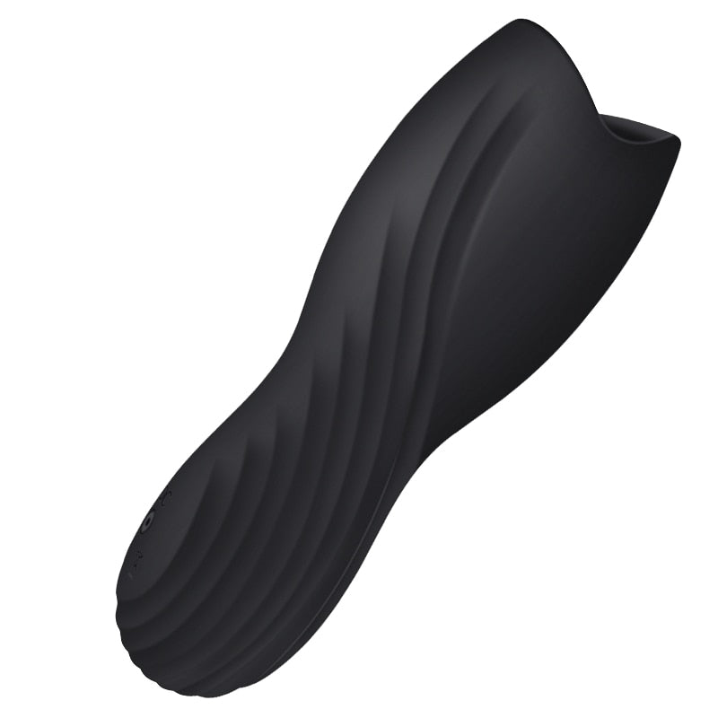 FLXUR 10 modes penis Delay Trainer Male Masturbator Vibrator Automatic Oral Climax Sex Glans Stimulate Massager Sex Toys for Men - sextoysok