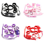 SM Sex Toys Adult Product 7 pcs / set Sex Games Props SM Bondage Restraint for Women Nylon Handcuffs Five Different Colors - sextoysok