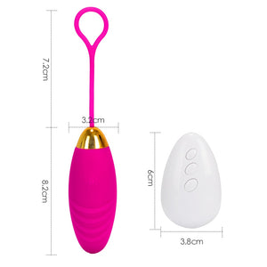 16 Speed Vibrating Eggs Sex Toys for Women G-spot Vibrator Ben Wa Ball Remote Control Kegel Exercise Vaginal Ball Vibrator - sextoysok