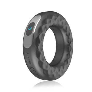 Penis Ring Vibrators Silicone Cock Ring Delay Ejaculation Erection Vibrating Lock Ring Penis Long Lasting Erotic Sex Toy for Men - sextoysok