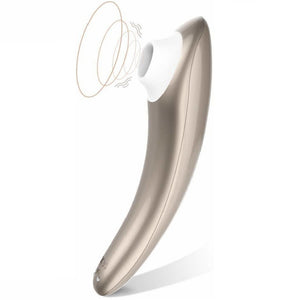 Clitoris Stimulator With 10 Suction Modes Air Pulse Pressure Wave Technology Waterproof Re-Chargeable Sex Toys For Women Couple - sextoysok