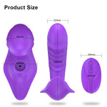 Sucking Vibrator Sex Toys for Women Adult G Spot Clit Sucker Clitoris Stimulator Wireless Heating Wearable Panties Vibrator - sextoysok