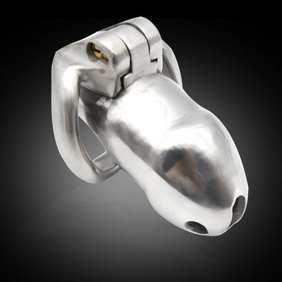 Male 316L stainless steel Luxury Honorable Short Cock Cage Male Chastity Magic Locker Device Sex Toy For Men A256 - sextoysok