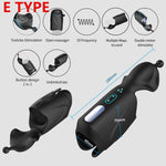 Blowjob Sex Toys for Men Deep Throat Male Masturbator Automatic Penis Pump Vibrators Tongue Licking Glans Massager Sex Shop - sextoysok