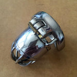 Free shipping!!! New Lock Design 70mm Cage Length Stainless Steel Super Small Male Chastity Devices 1.6" Short Cock Cage For Men - sextoysok